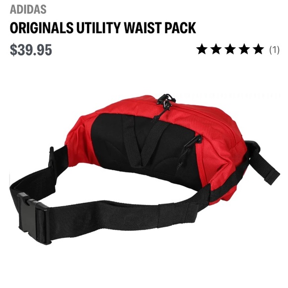 adidas Bags Adidas Originals Utility Waist Pack Red Poshmark